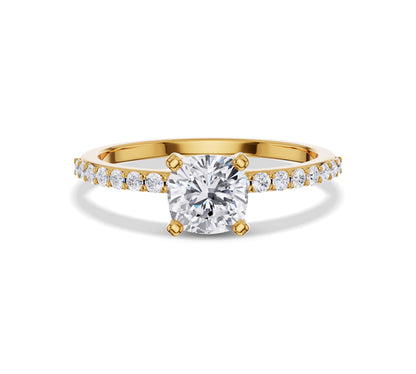 pave engagement rings