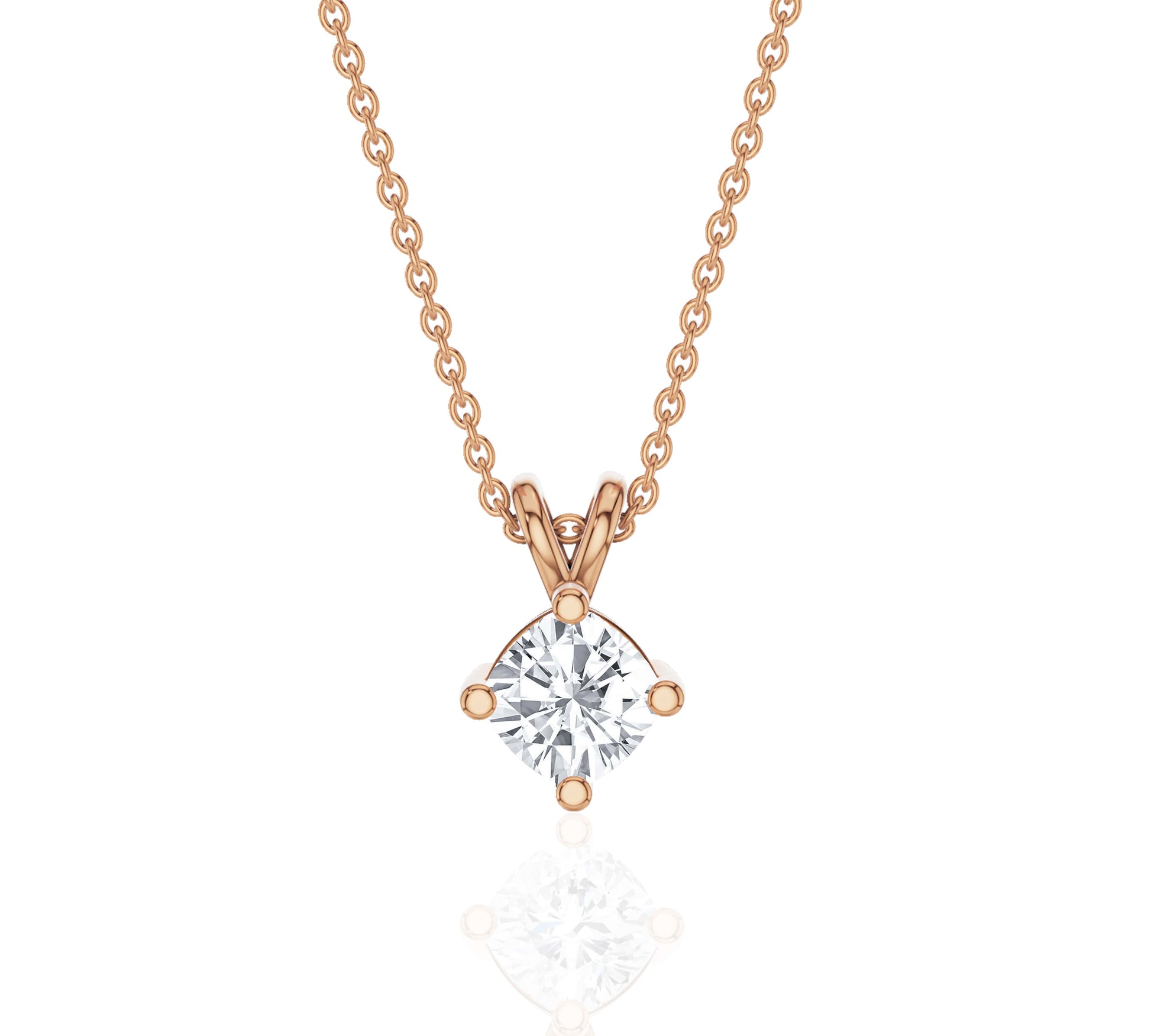 1 carat diamond pendant necklace
