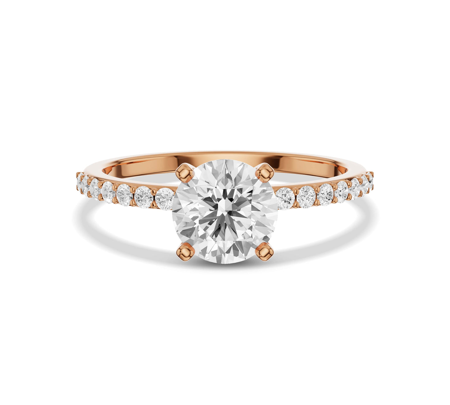 pave engagement band