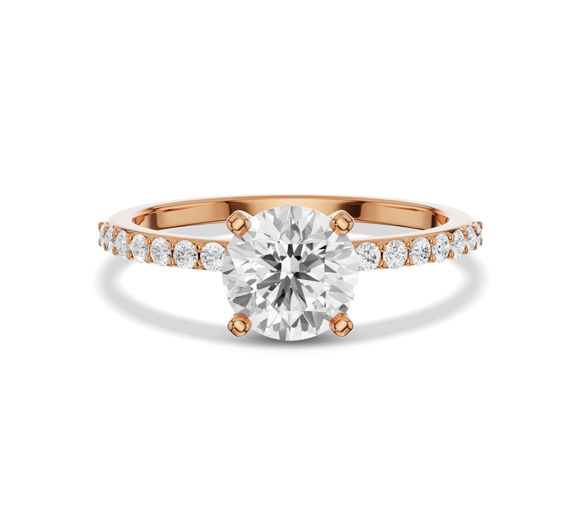 pave engagement band