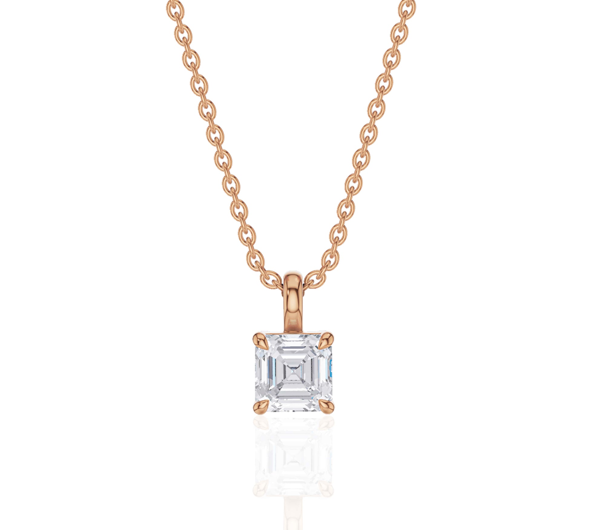 single diamond necklace​
