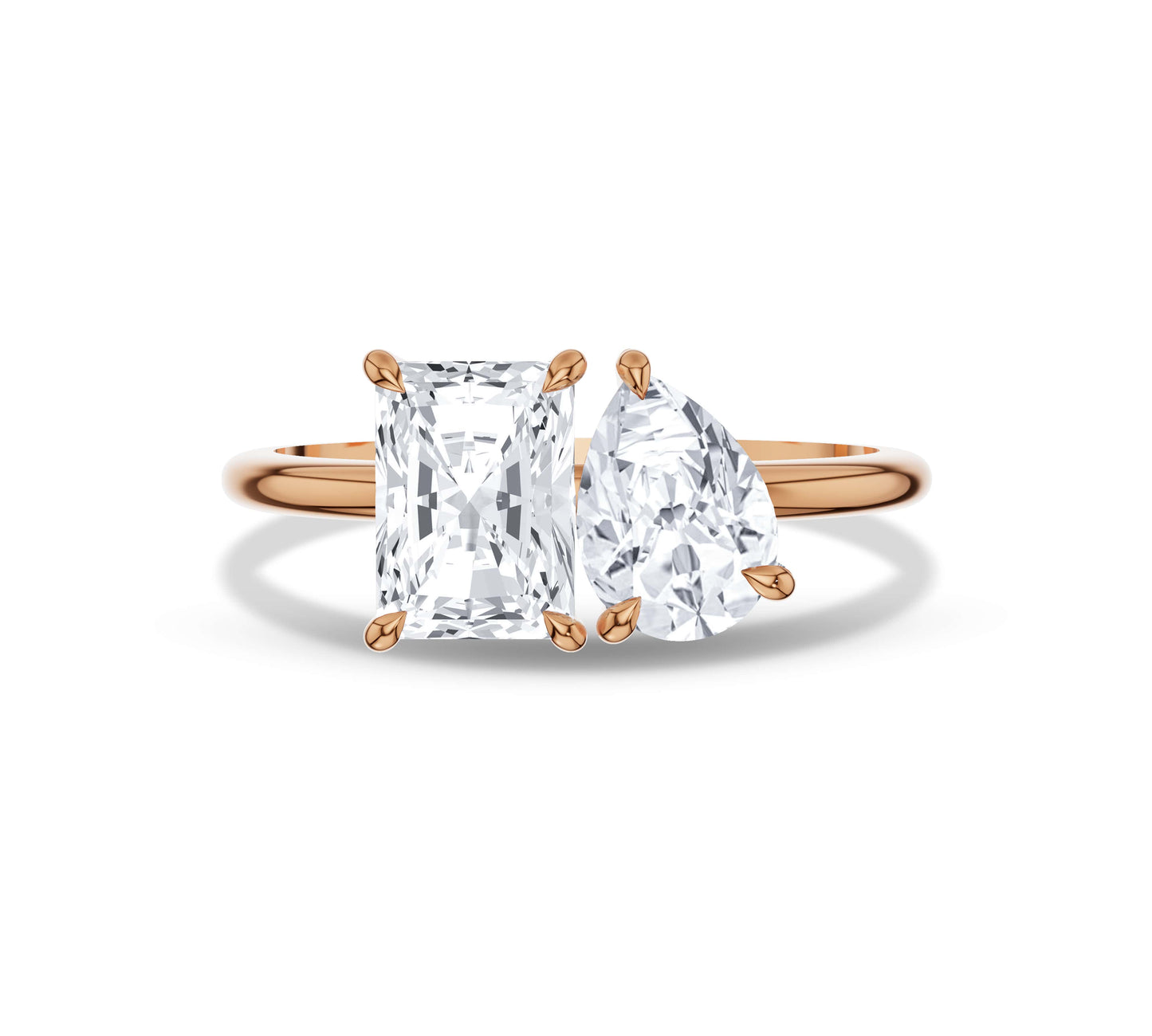 pear and radiant toi moi ring