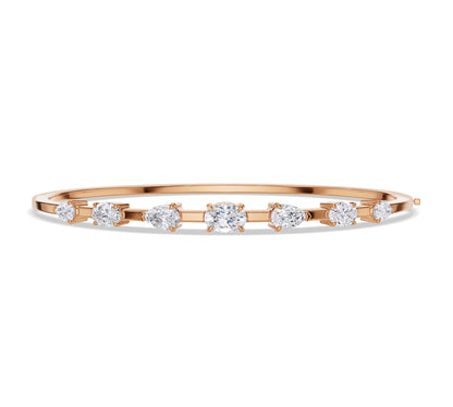 bracelet bangle bracelet in rose gold
