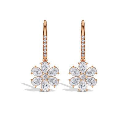 flowers earrings