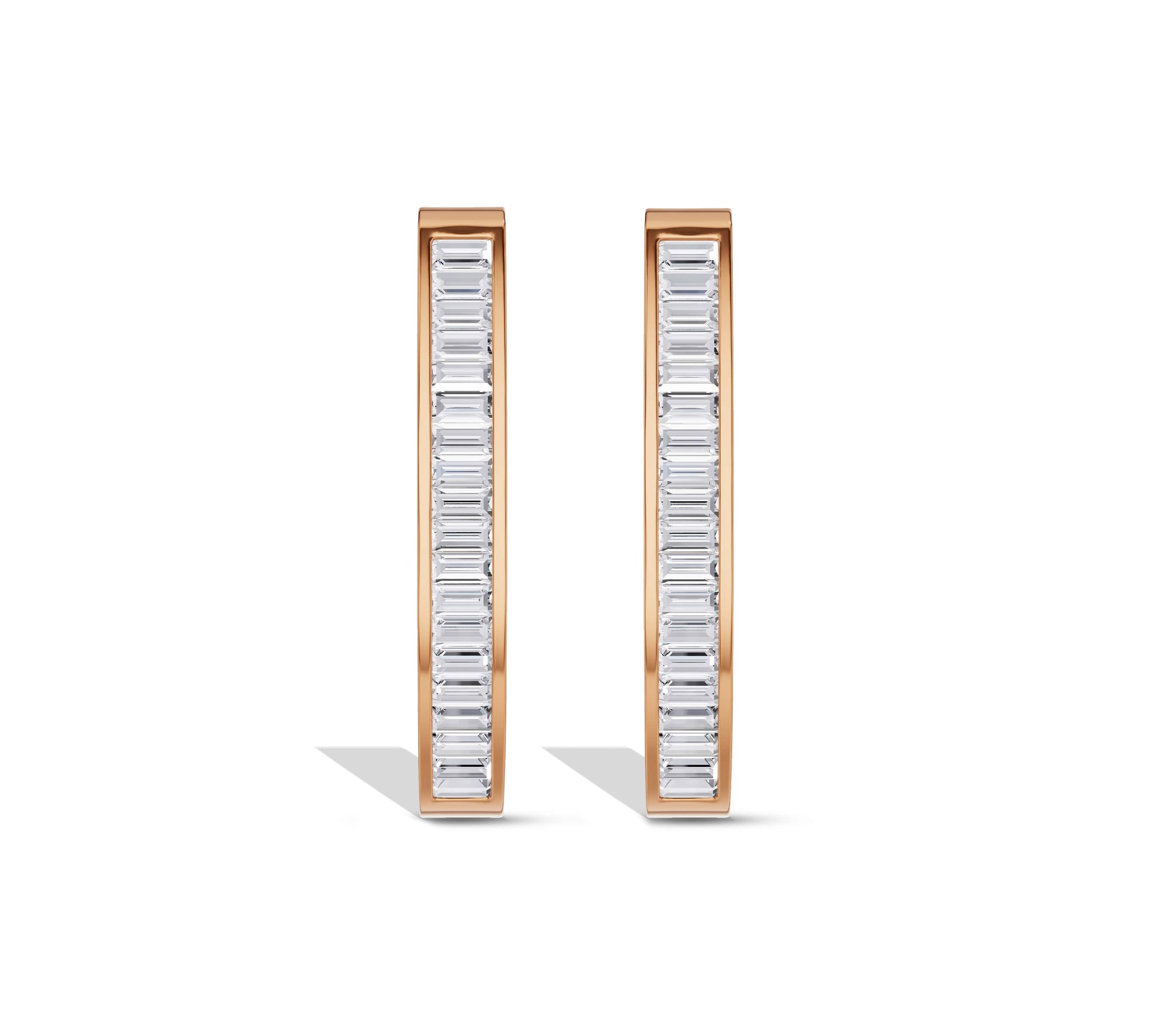 baguette earrings