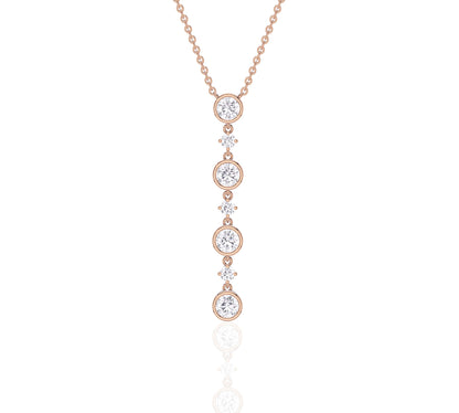 four diamond necklace​