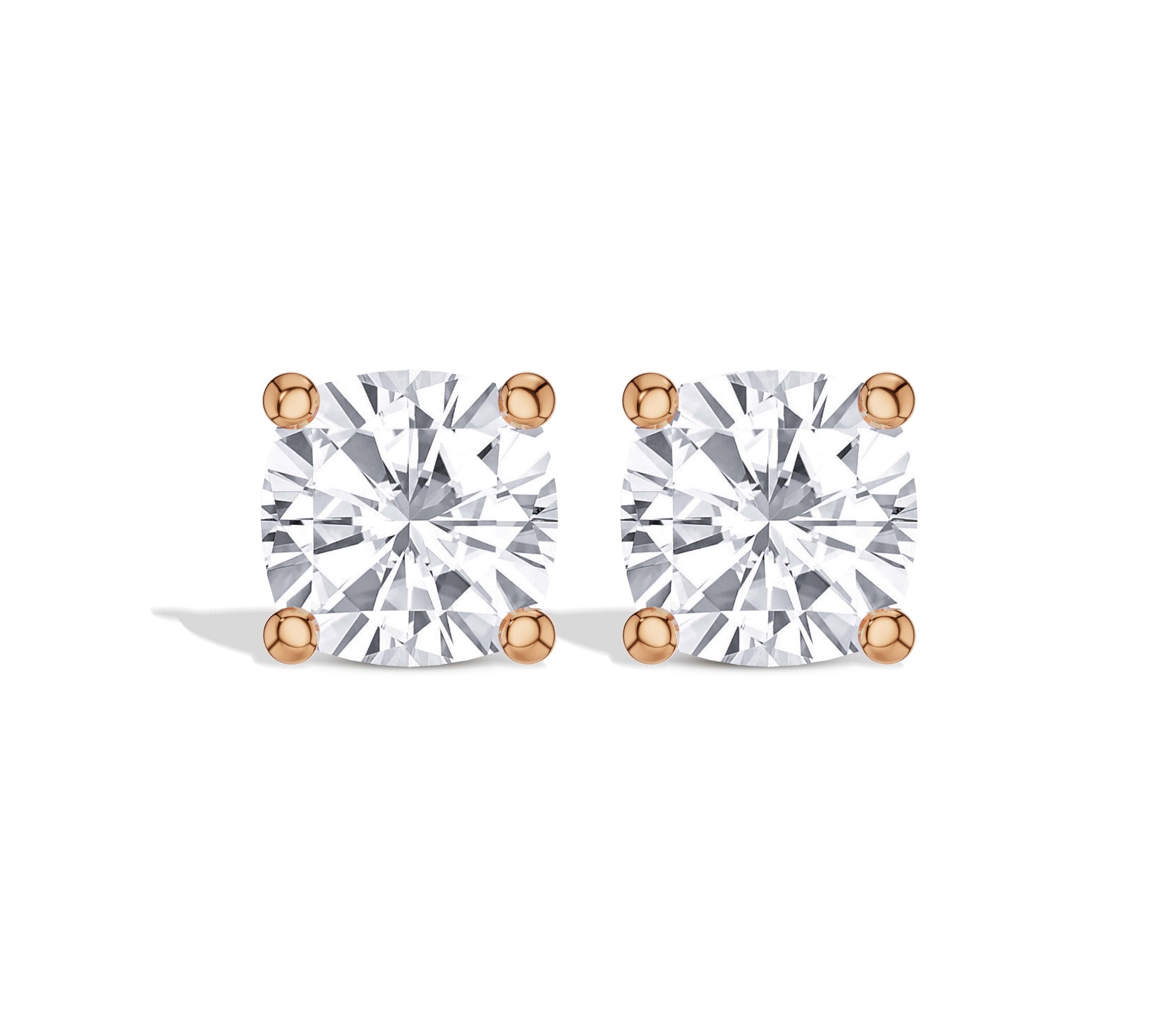 female diamond stud earrings