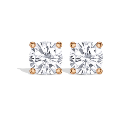 female diamond stud earrings