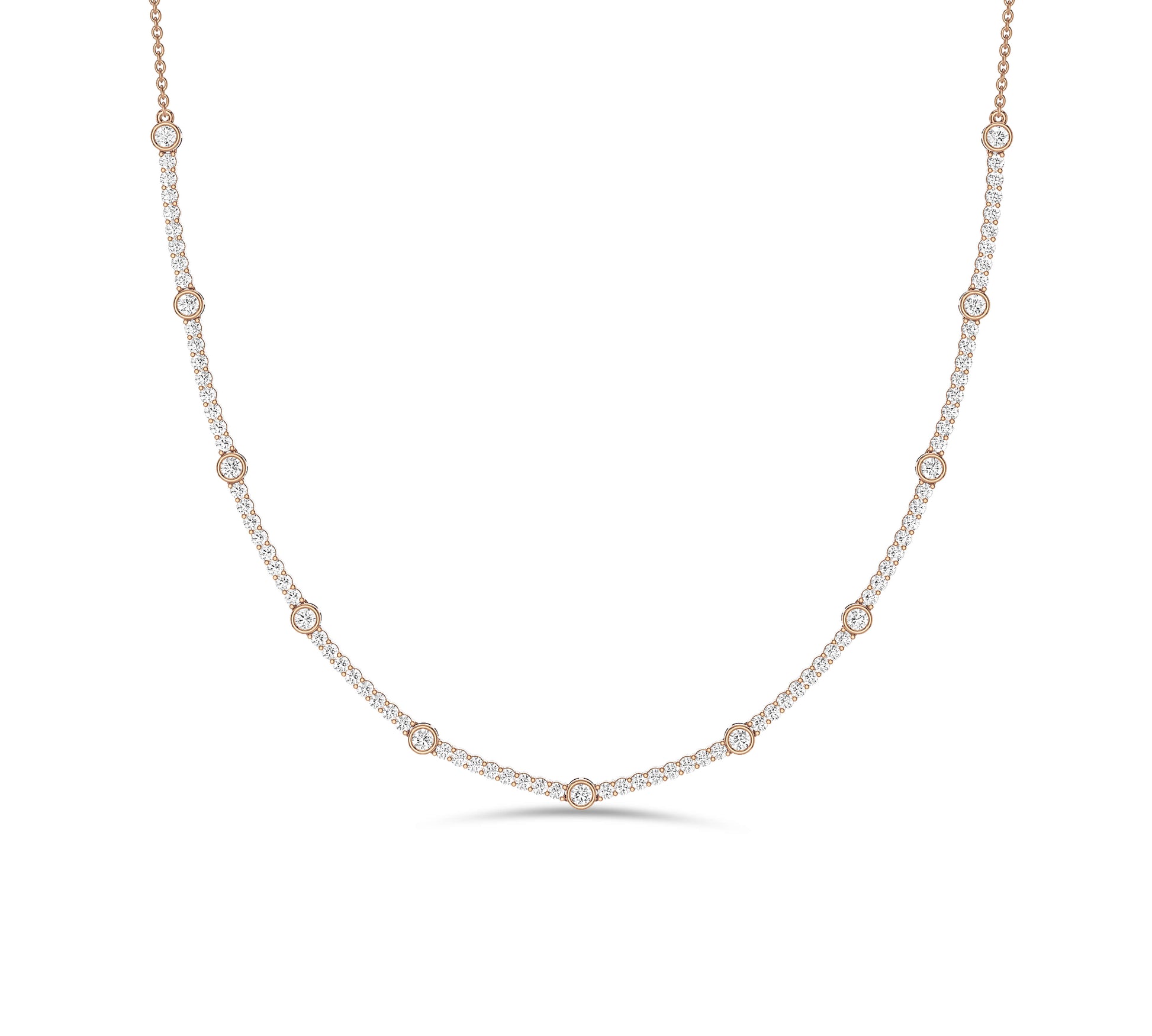 Everyday wear diamond necklace