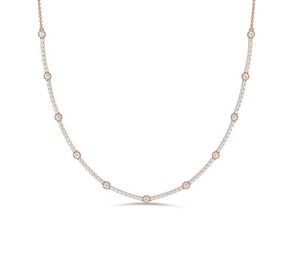 Everyday wear diamond necklace
