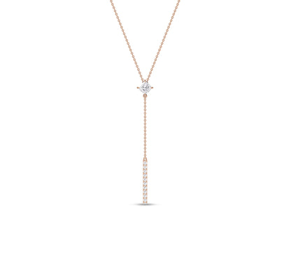 gold drop necklace