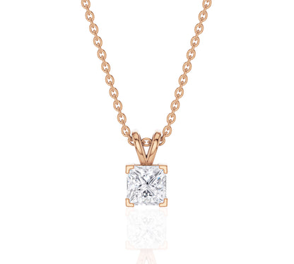 diamond and necklace