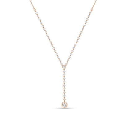 lariat diamond necklace