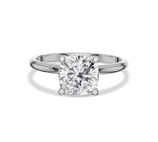 engagement ring with hidden haloâ€‹