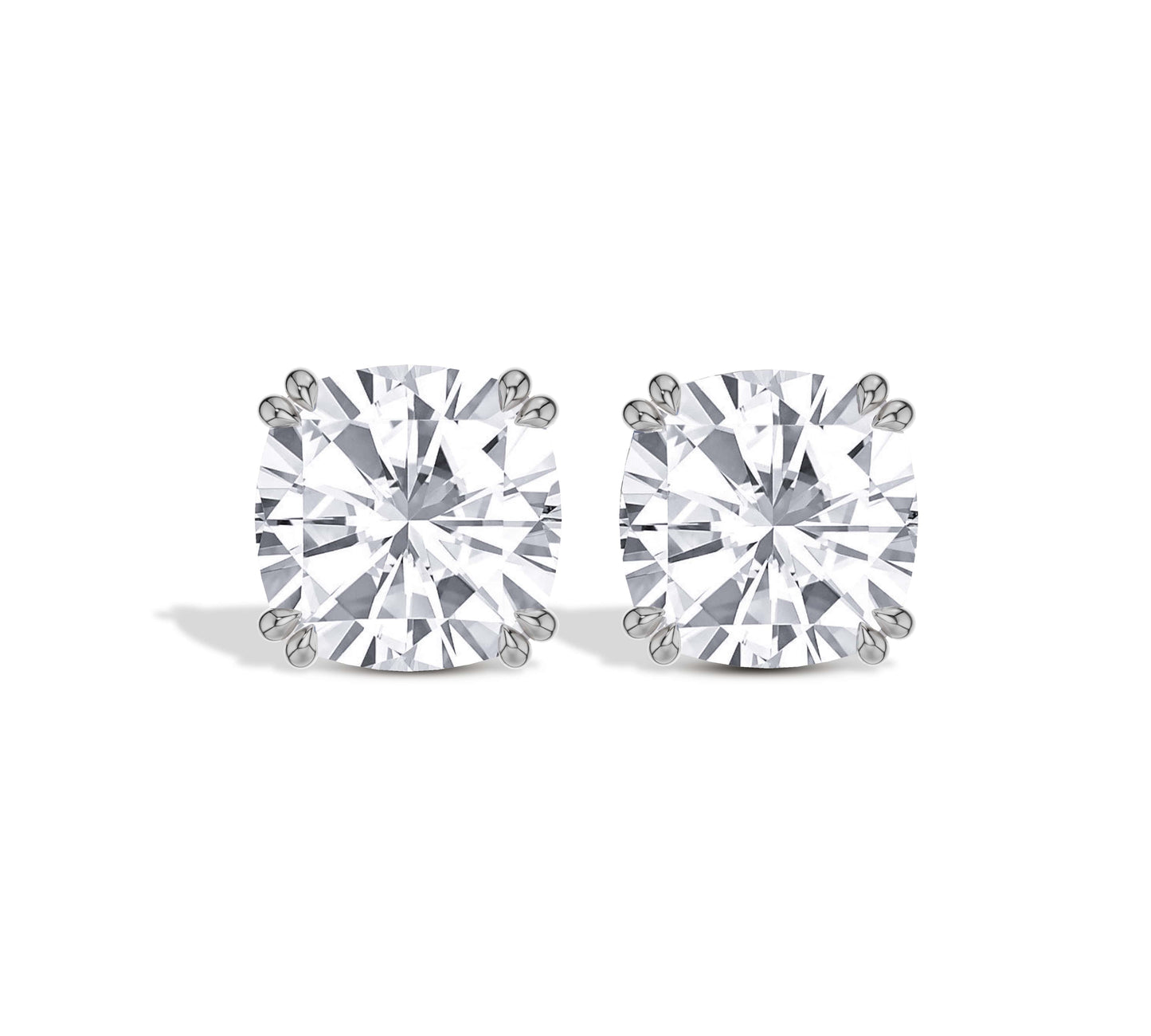 female diamond stud earrings​