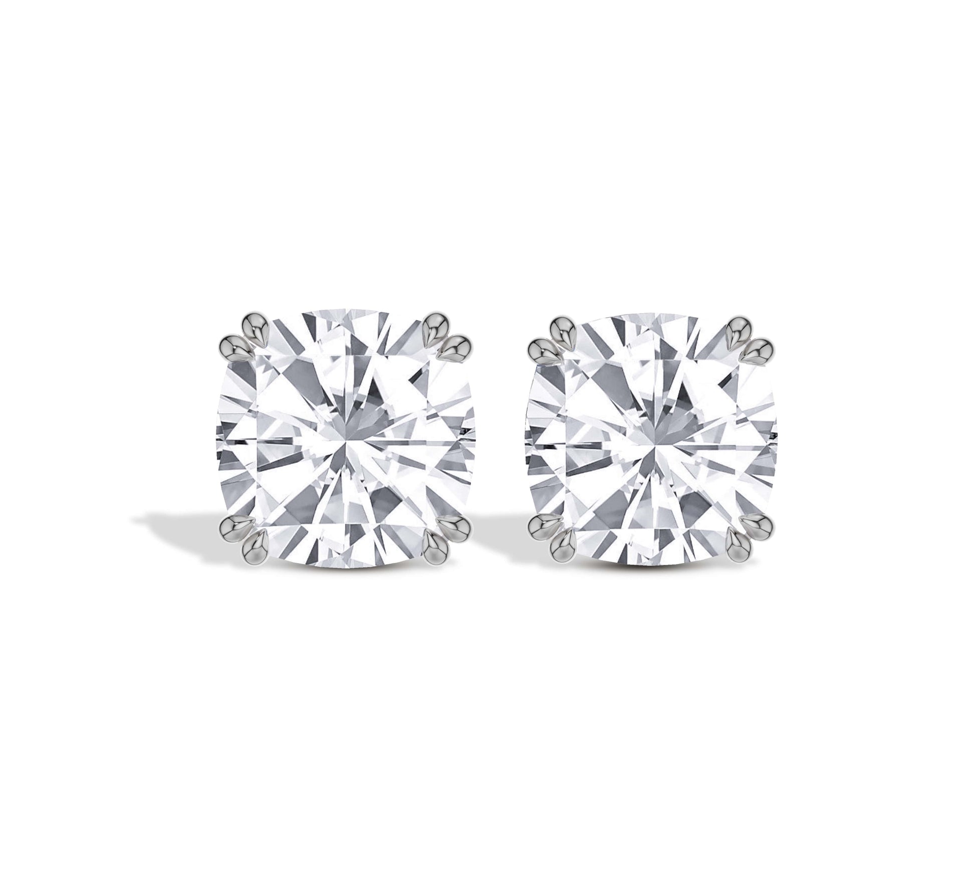 female diamond stud earrings​