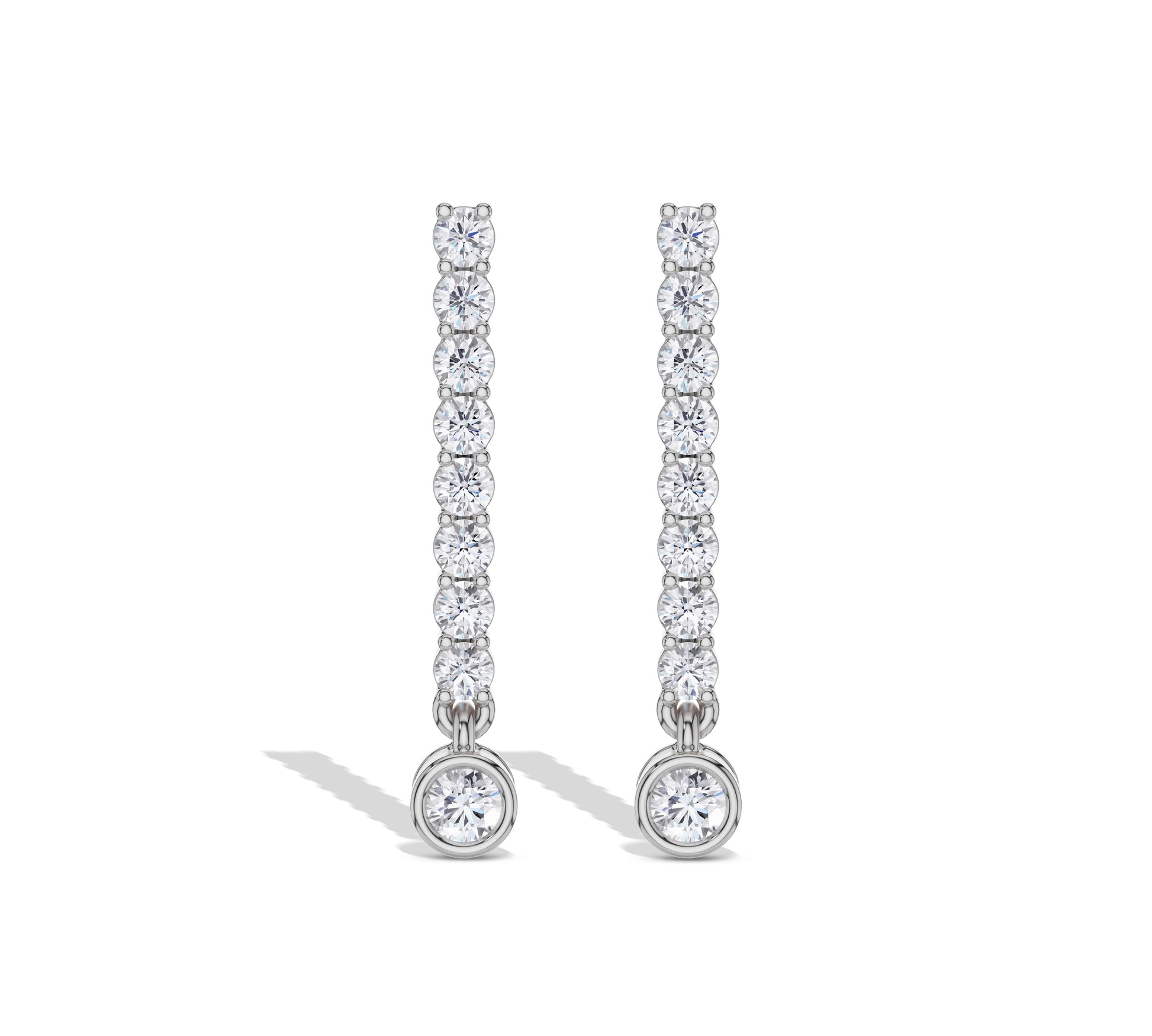 tennis racquet earrings