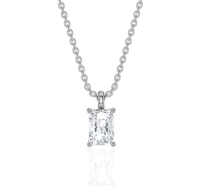 radiant diamond necklace​