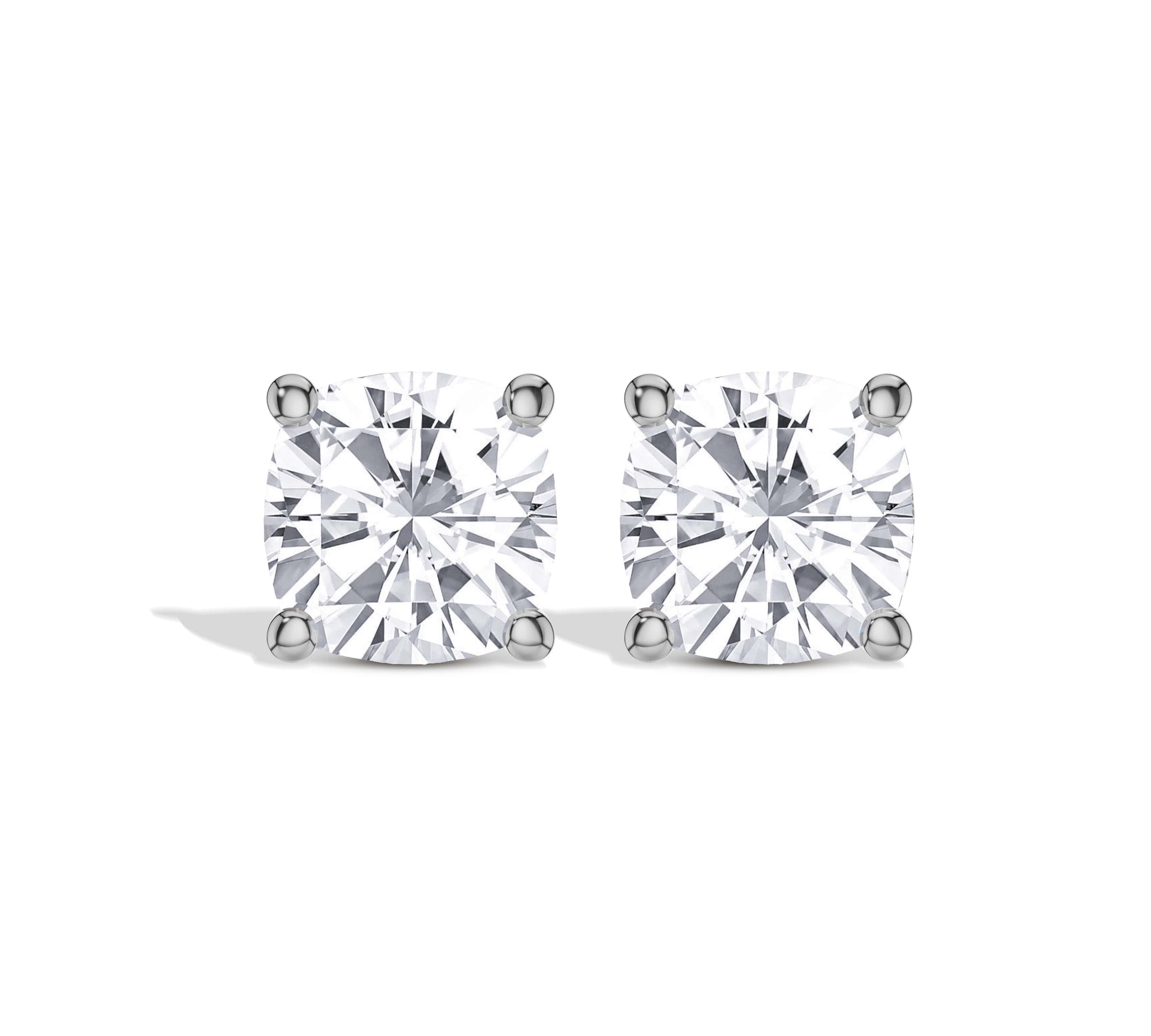 2 carat diamond earrings