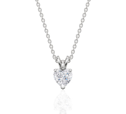 single diamond necklace
