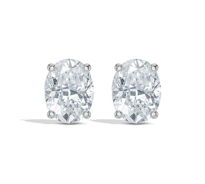 Brilliant-cut diamond earrings