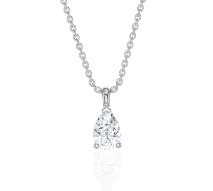 single diamond necklace
