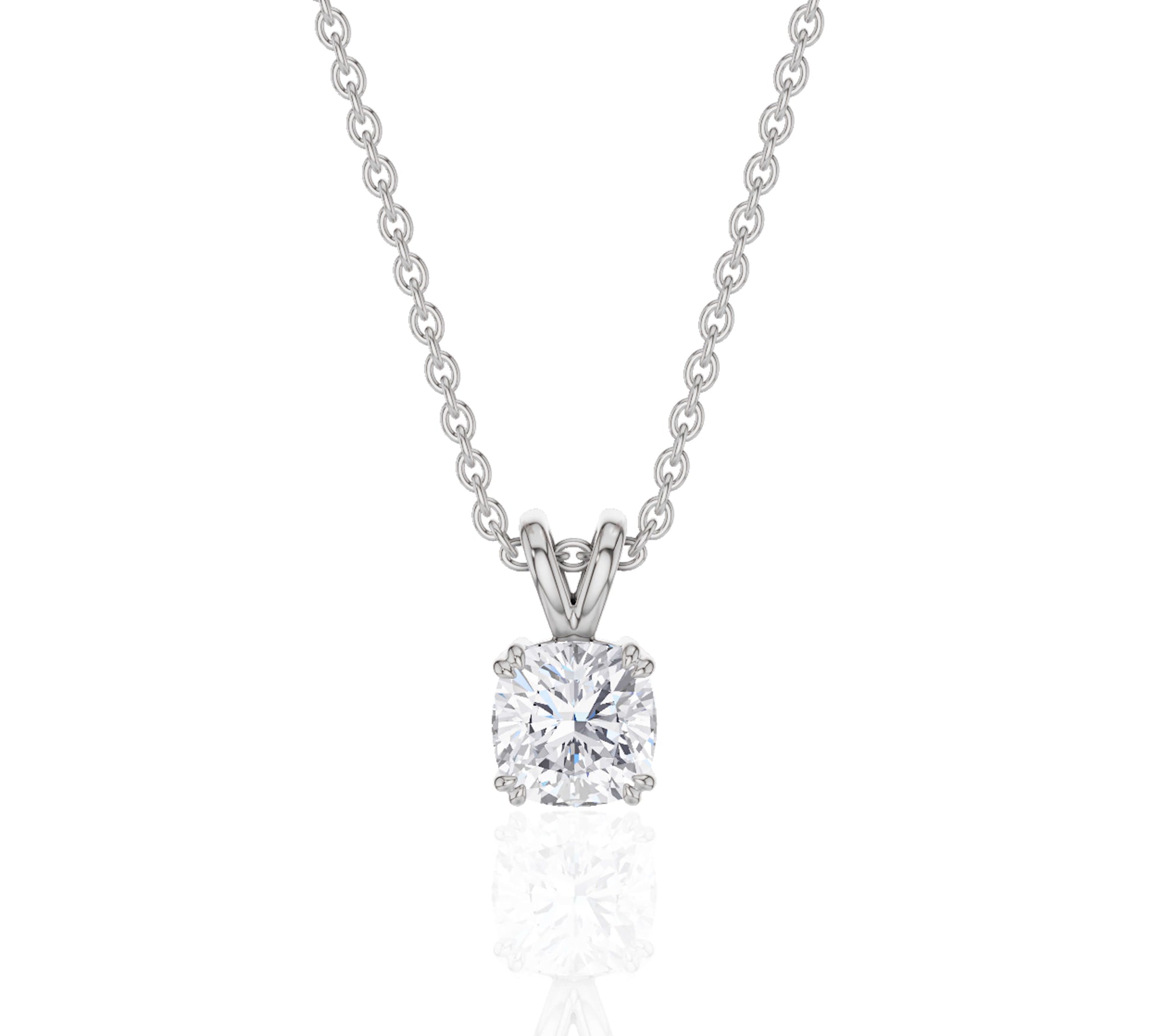 white gold diamond necklace for women